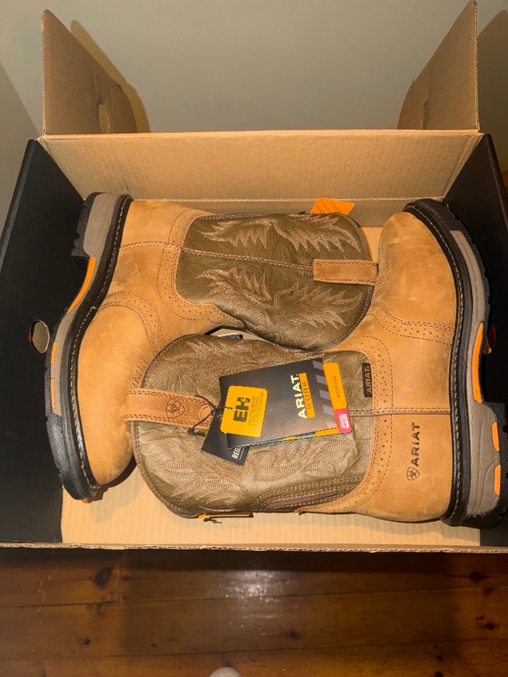 Ariat WorkHog EH Work Boots Men's Size 10.5 EE